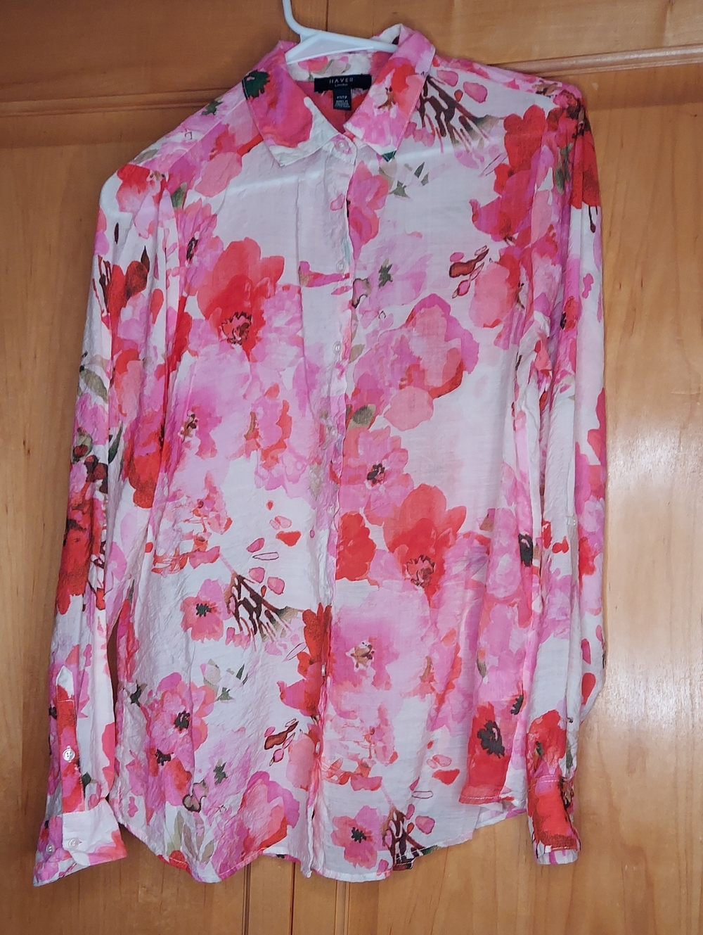 Haver London Floral Blouse Size XS